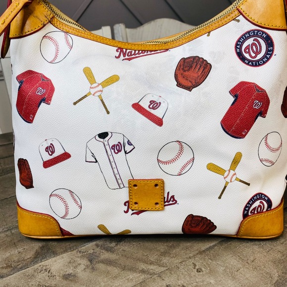 Dooney & Bourke Major League Baseball‎ Washington Nationals Satchel Bag *detail - Picture 3 of 12